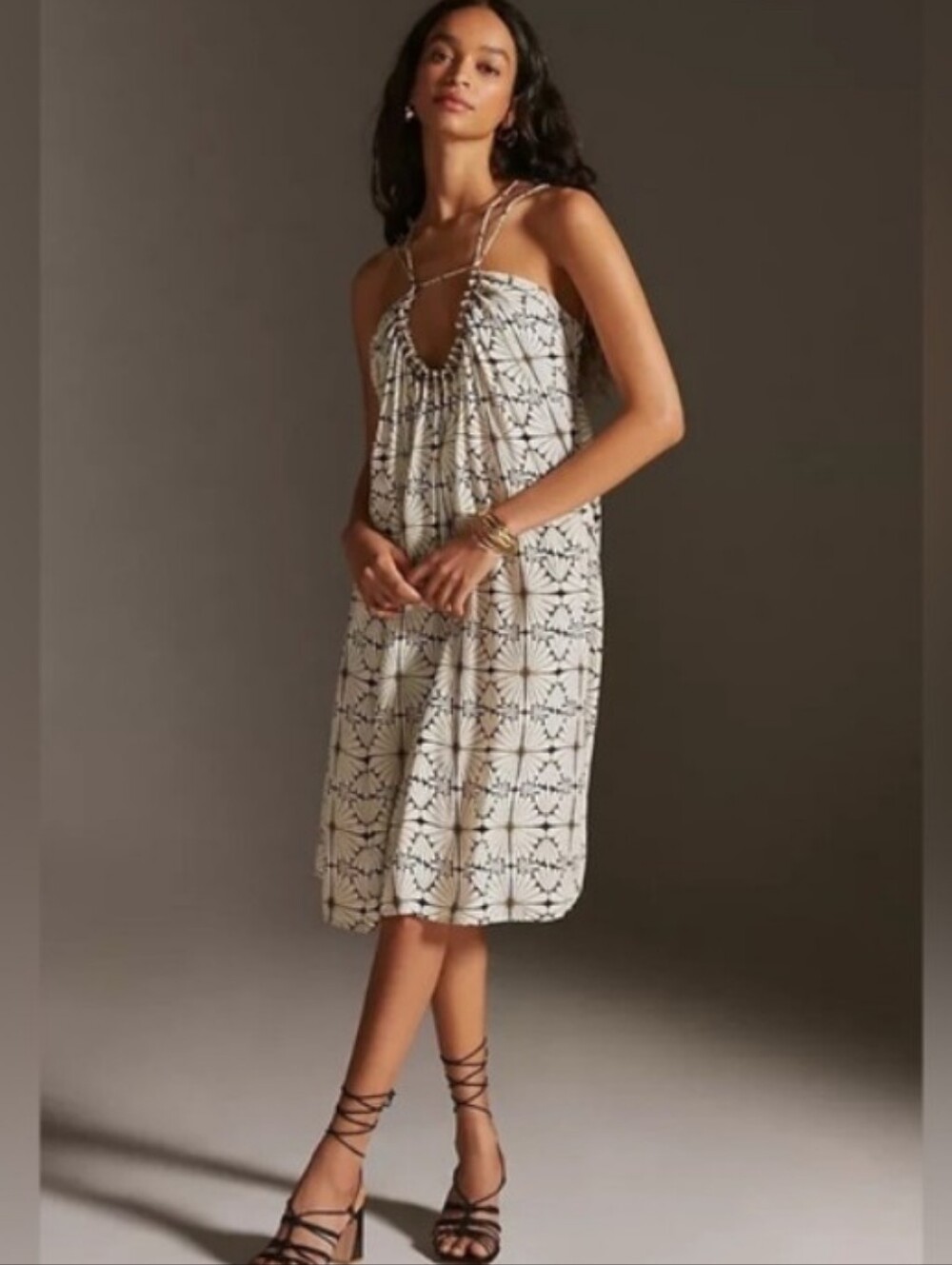 Anthropologie By Kenzie Parrot Dress sz XS